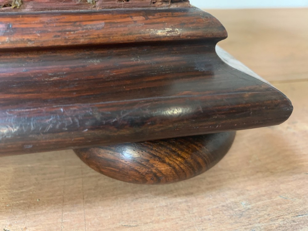 Small rosewood ottoman  View IV