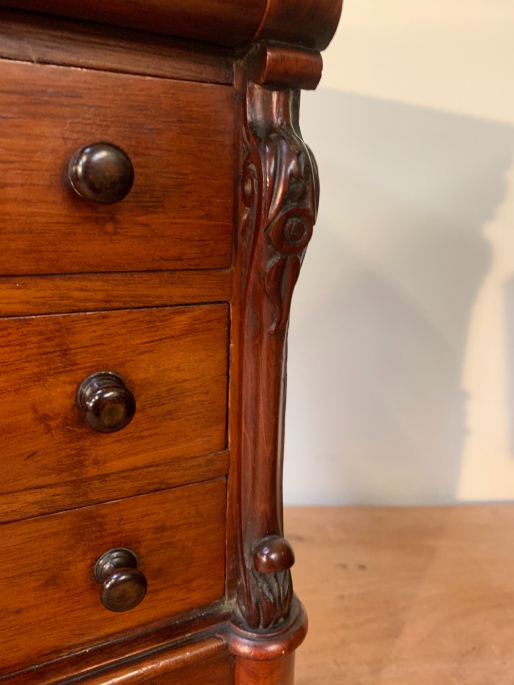 Superb Scottish miniature chest of drawers  View II