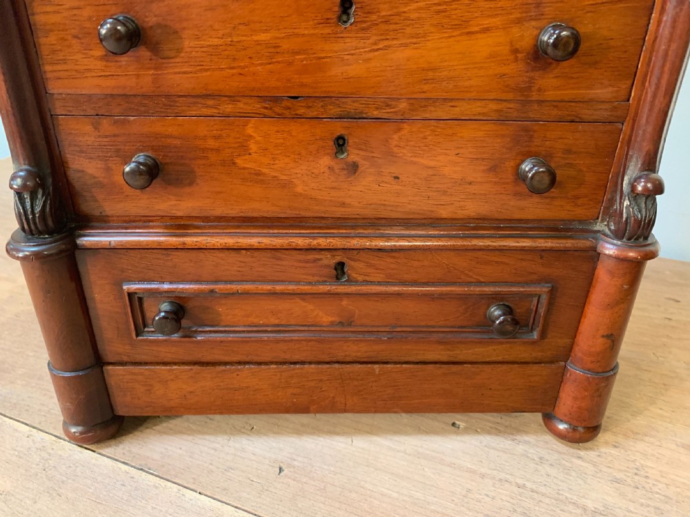 Superb Scottish miniature chest of drawers  View III