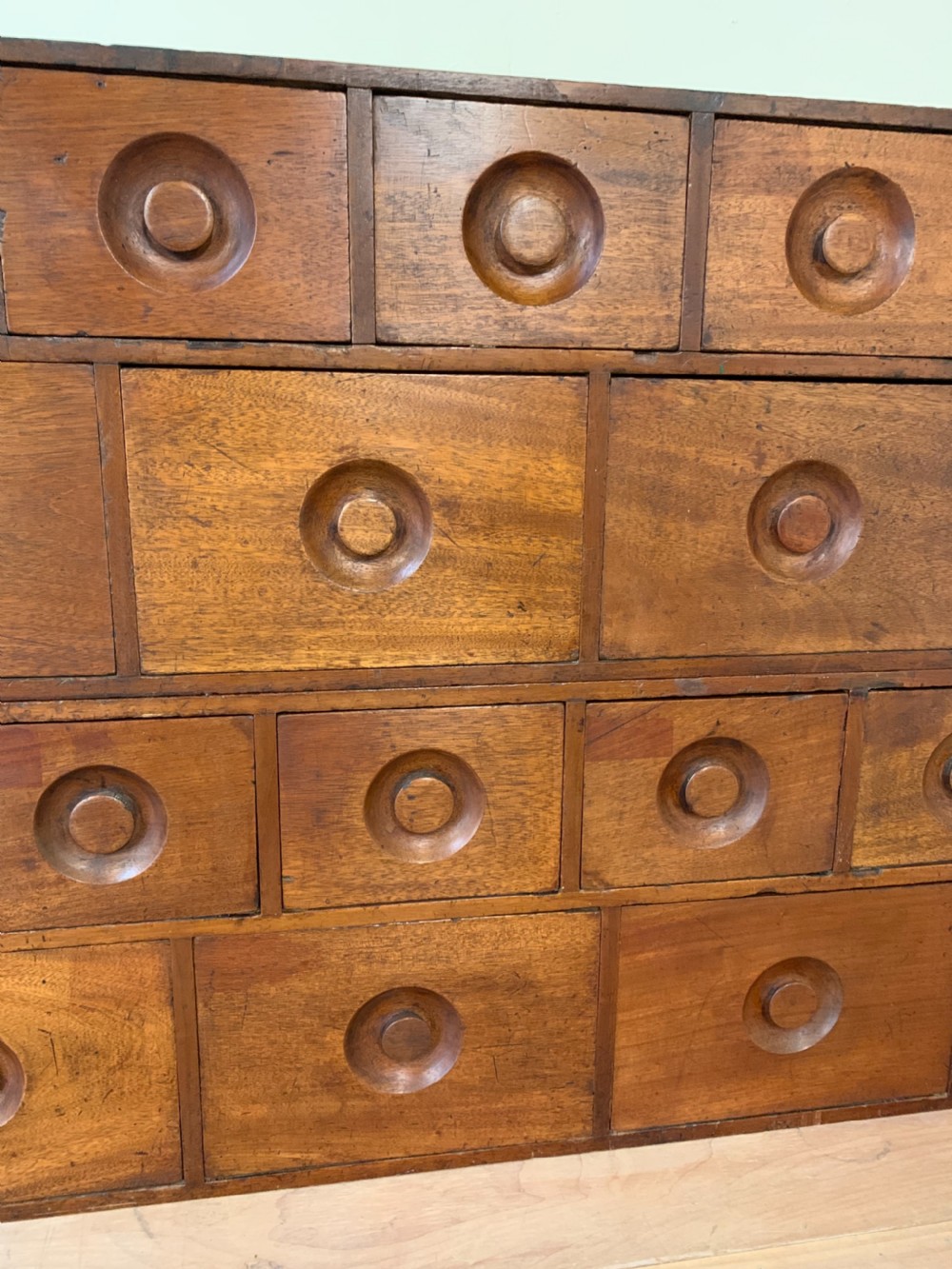 Large twin bank of seed drawers  View VII