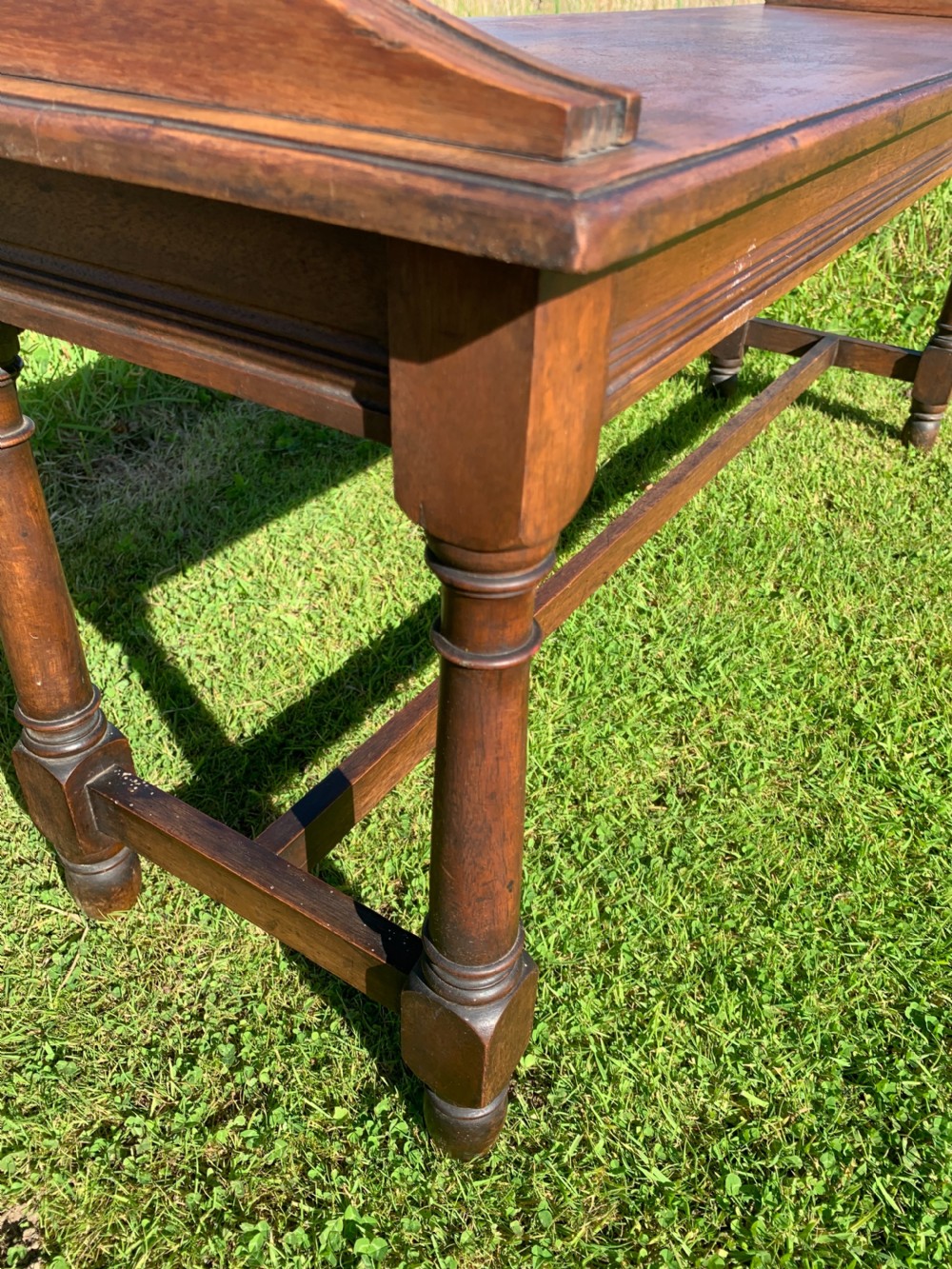 Good walnut hall bench View VII