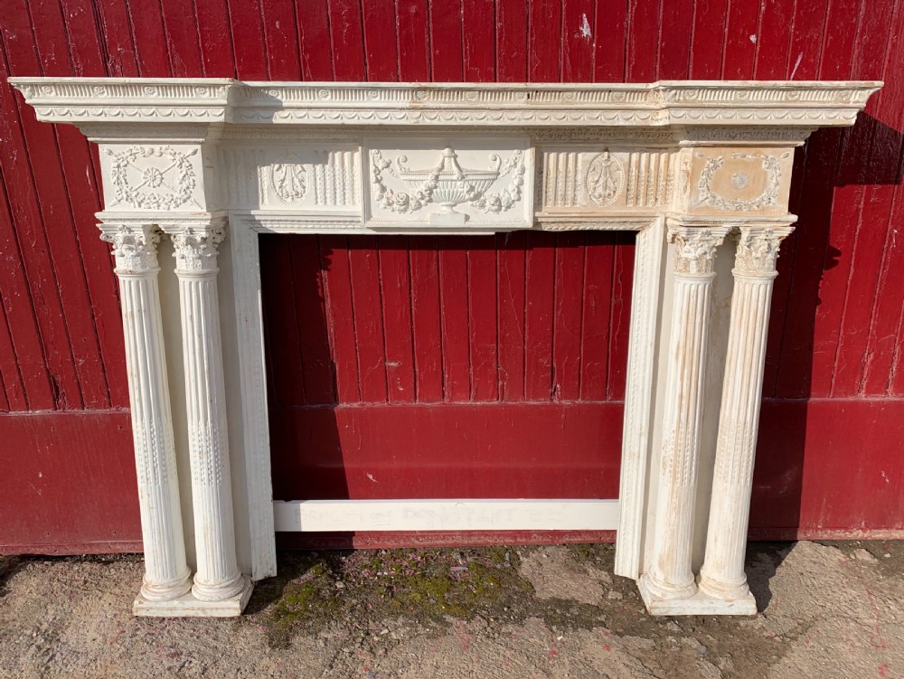 Impressive large fire surround 