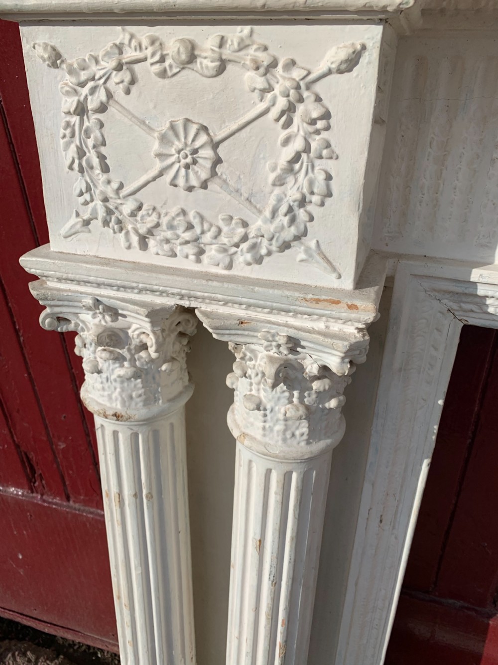 Impressive large fire surround  View VII