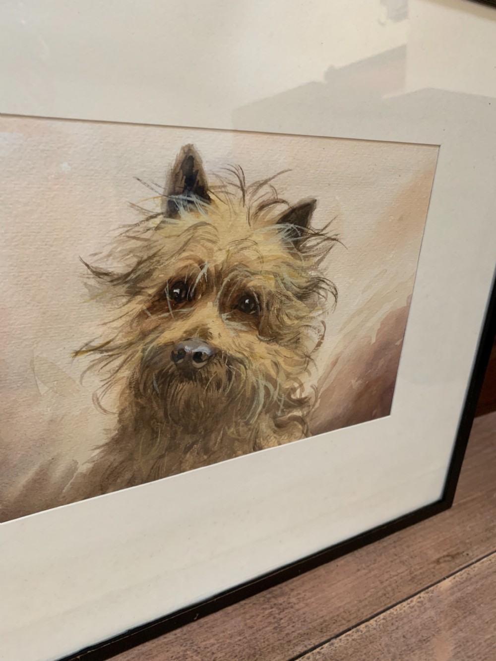 Good terrier dog watercolour  View X