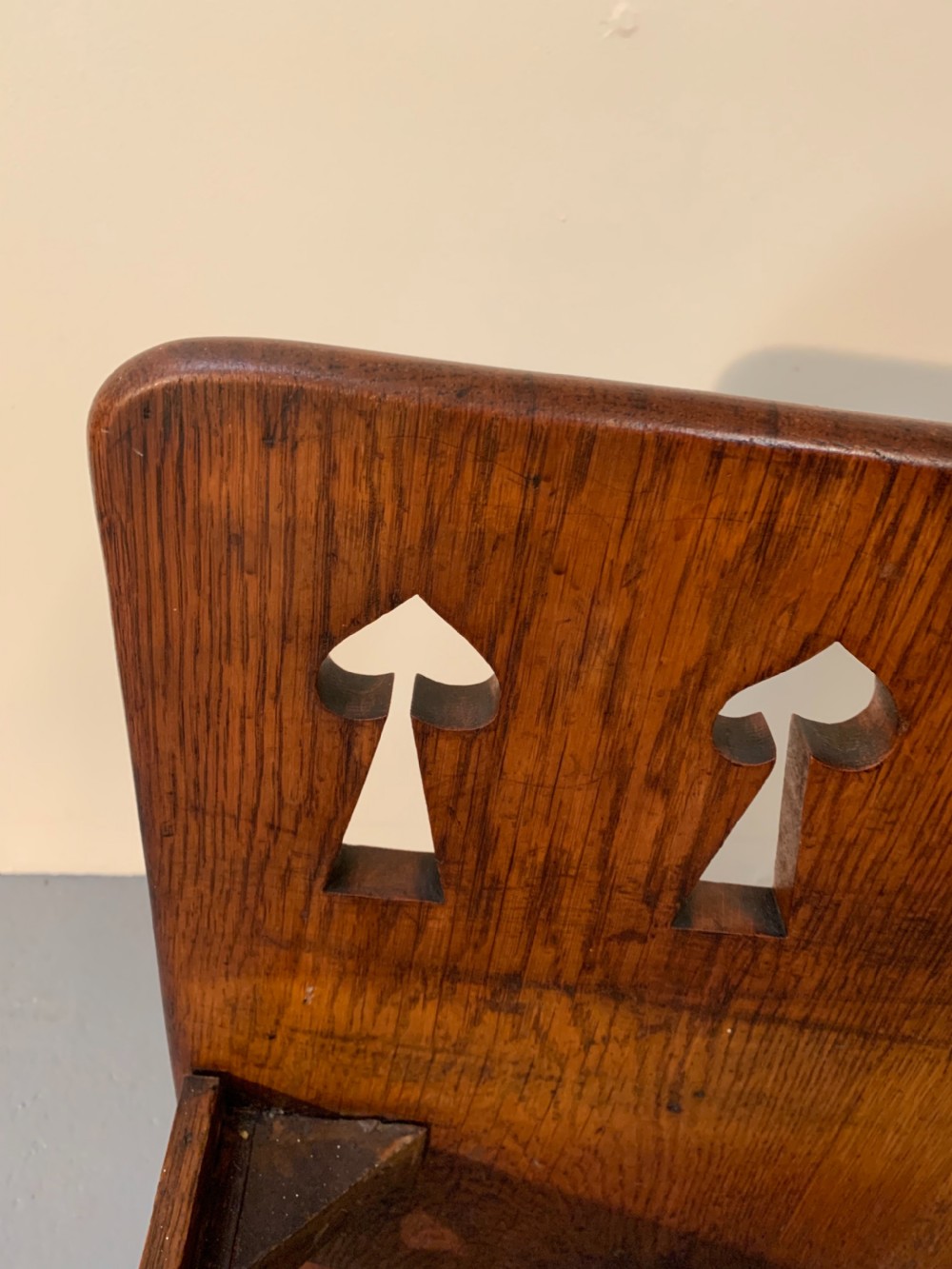Goodyers arts and crafts oak chair  View VI