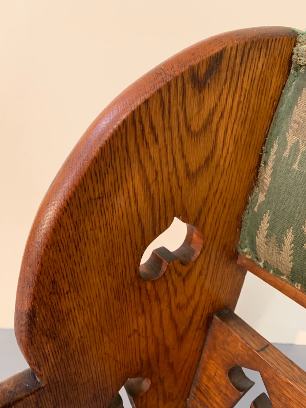 Goodyers arts and crafts oak chair  View XIII