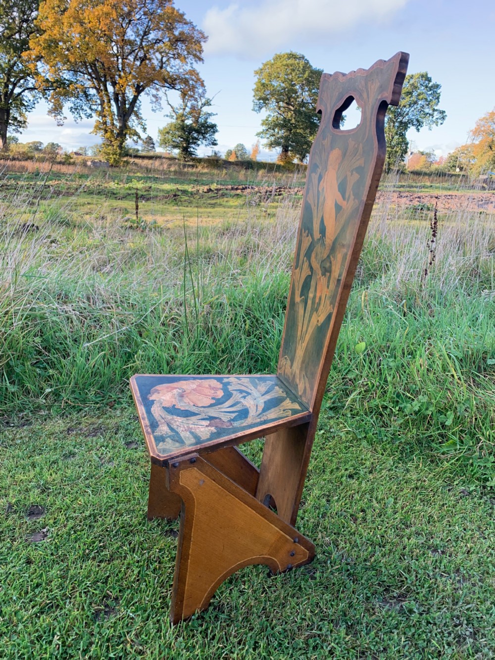 Unusual spinning chair  View II