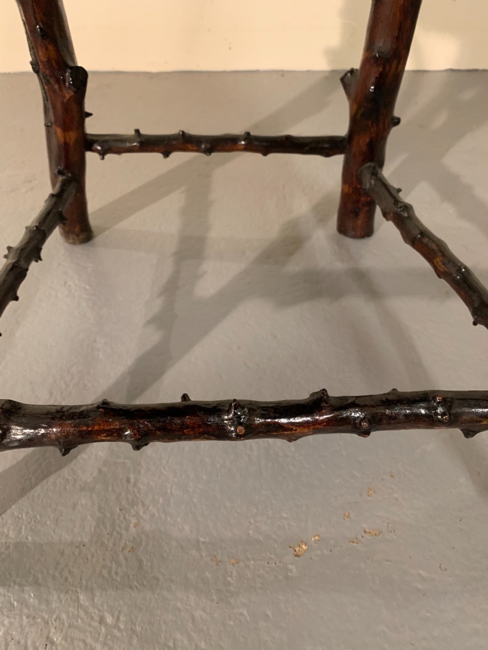 Rare primitive hedgerow chair View IX