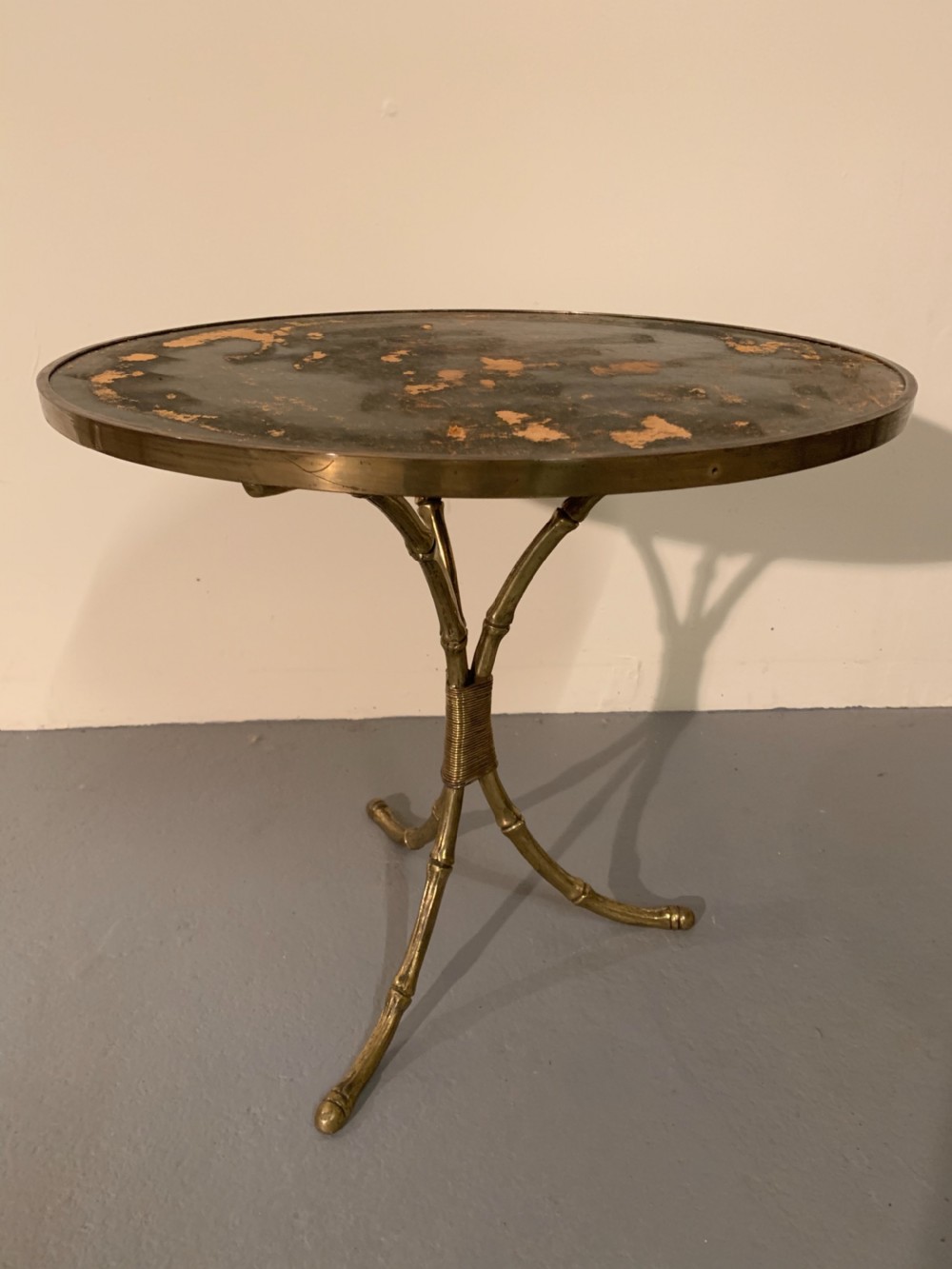 Superb gilt brass occasional table 