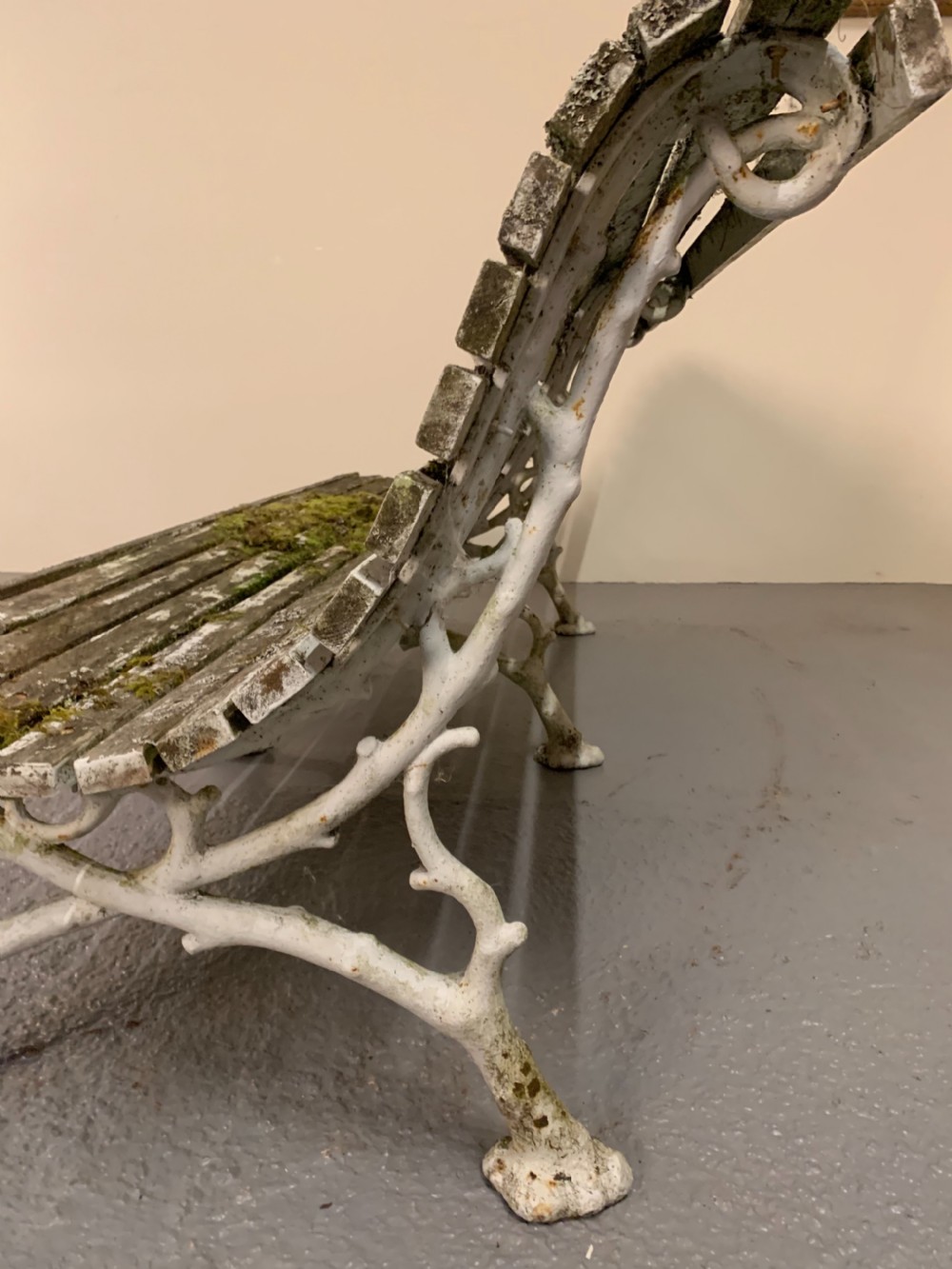 Twig pattern garden bench  View XIII