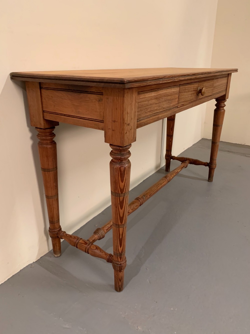 Scottish pine console table  View II