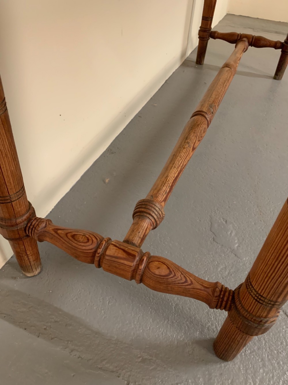 Scottish pine console table  View IV