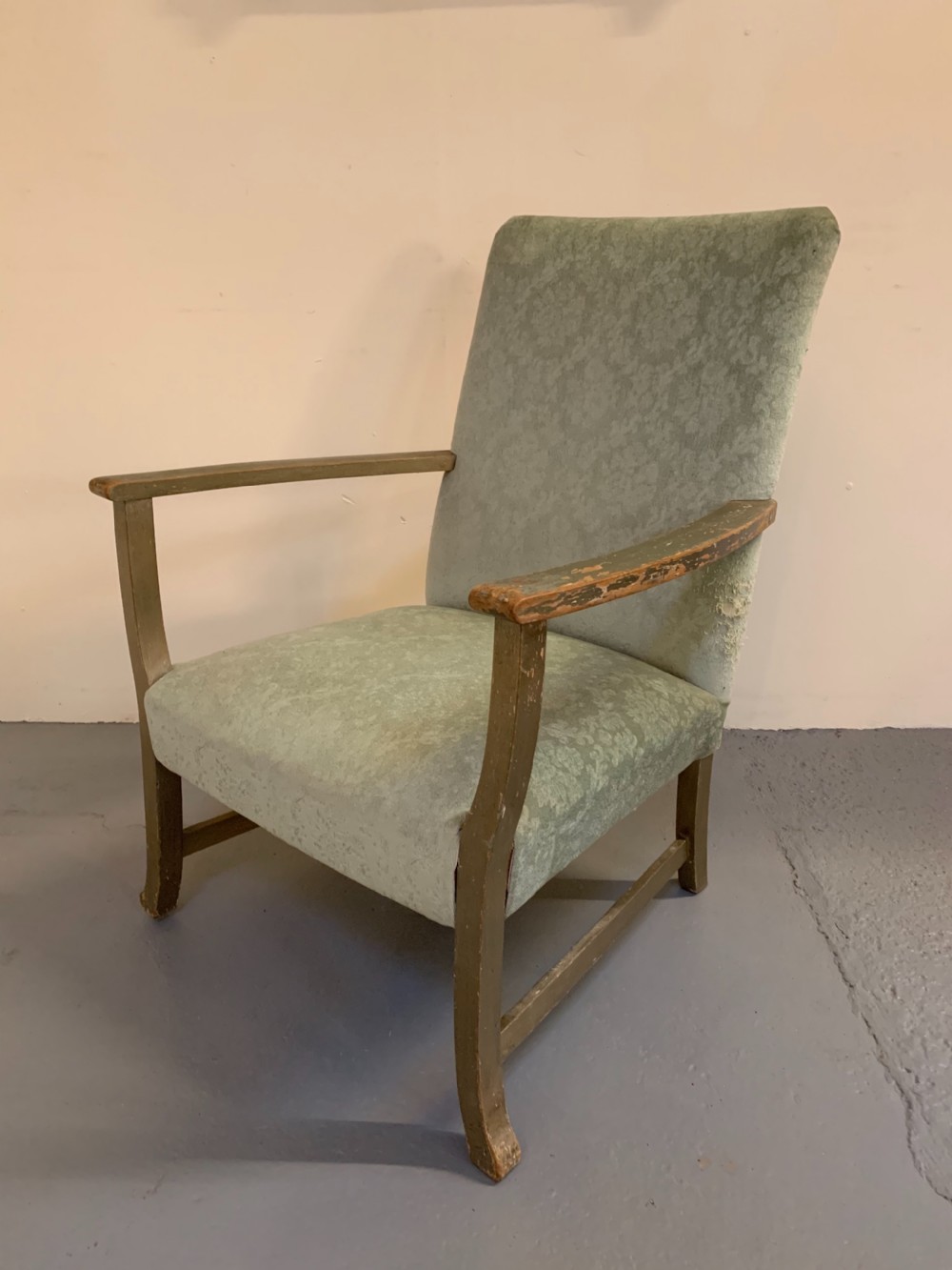 Pair Rowley gallery open armchairs View III