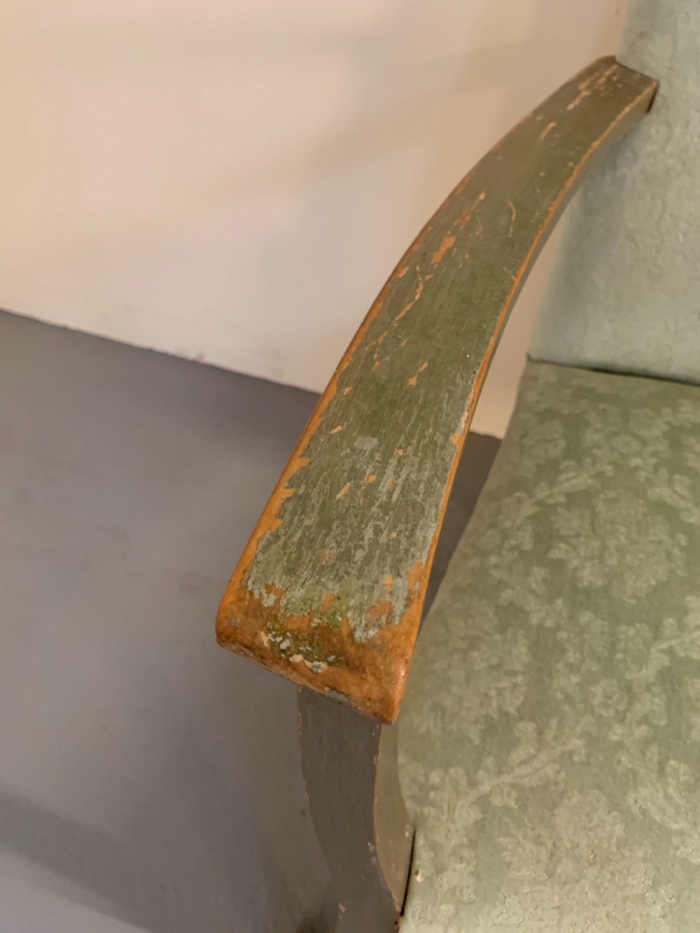 Pair Rowley gallery open armchairs View VII