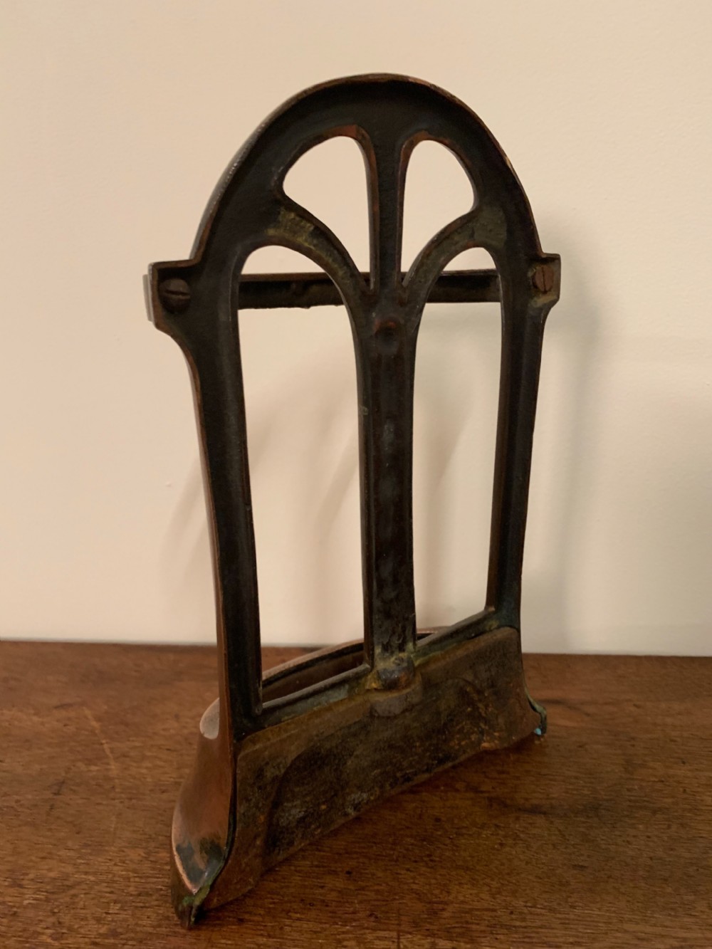 Rare copper doorstop  View VI