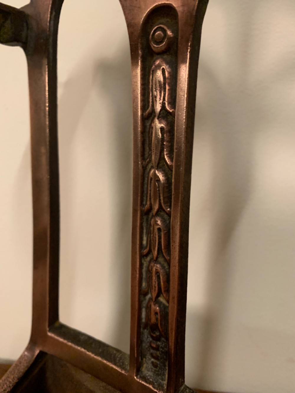 Rare copper doorstop  View VIII
