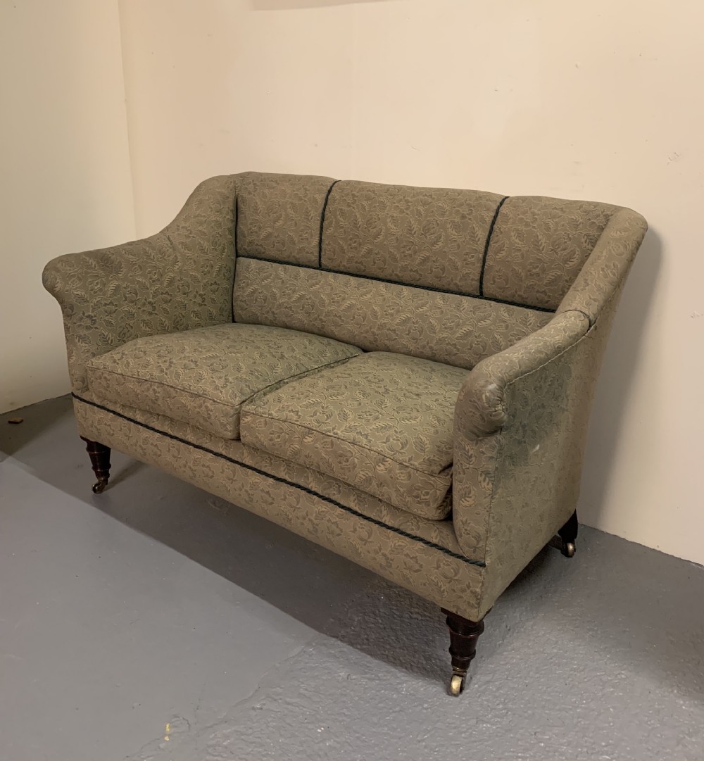 Unusual two seat sofa