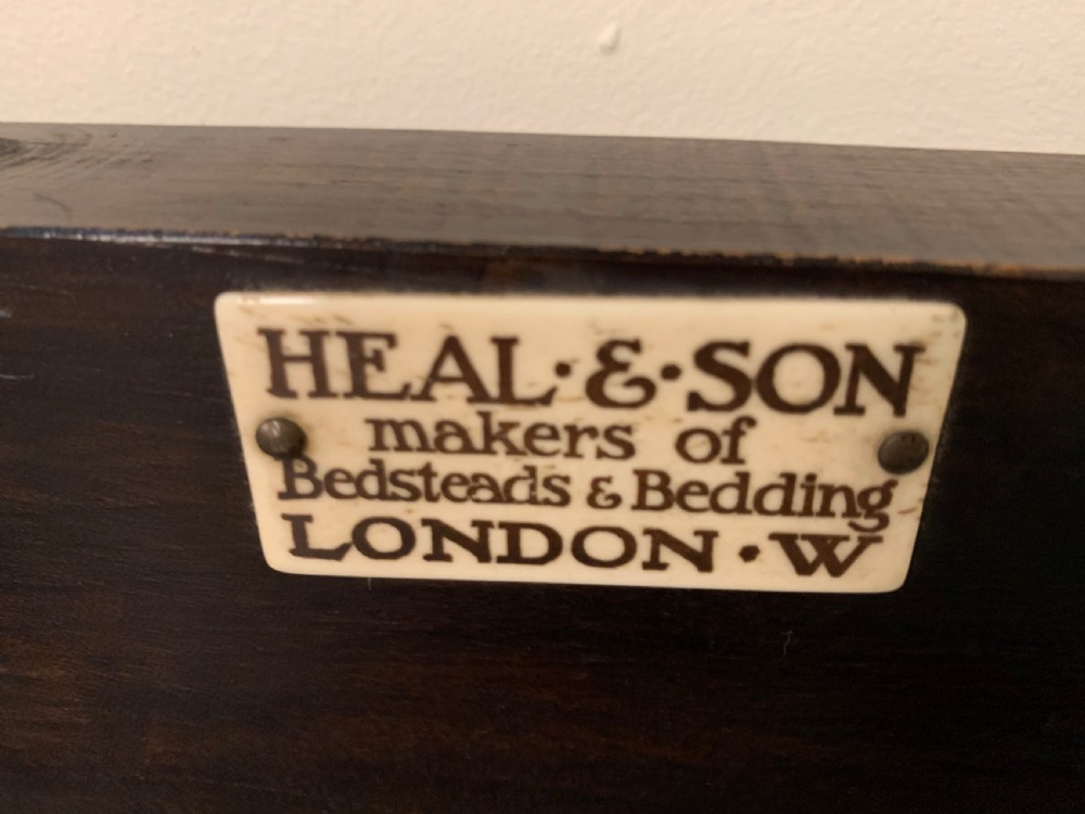 Rare walnut  Heals king size bed View VI