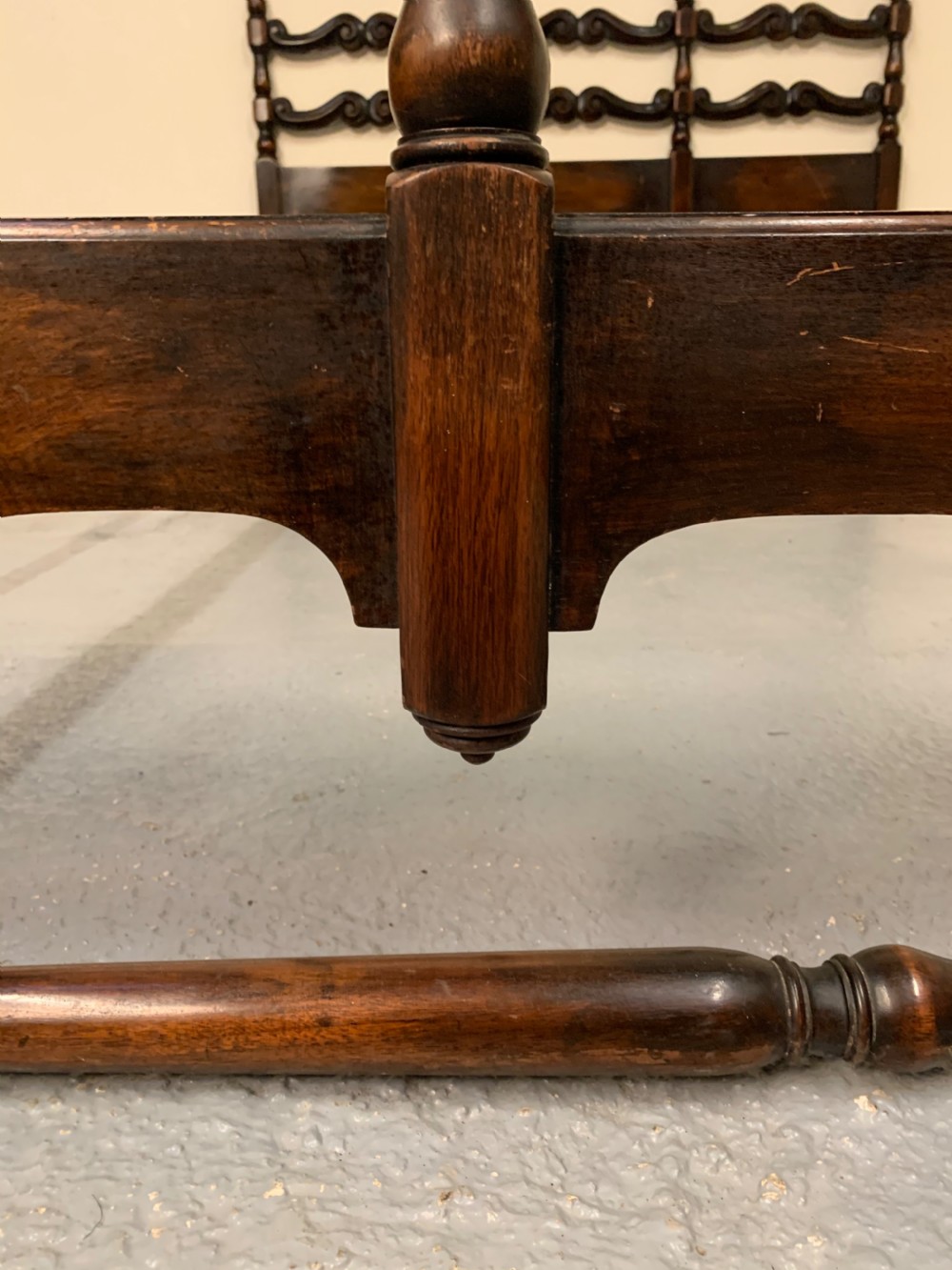 Rare walnut  Heals king size bed View XIII