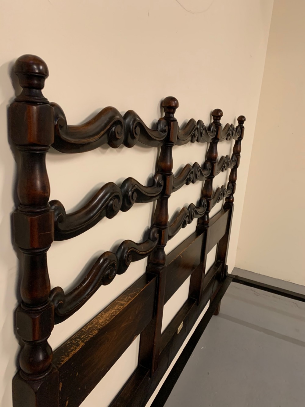 Rare walnut  Heals king size bed View XIV