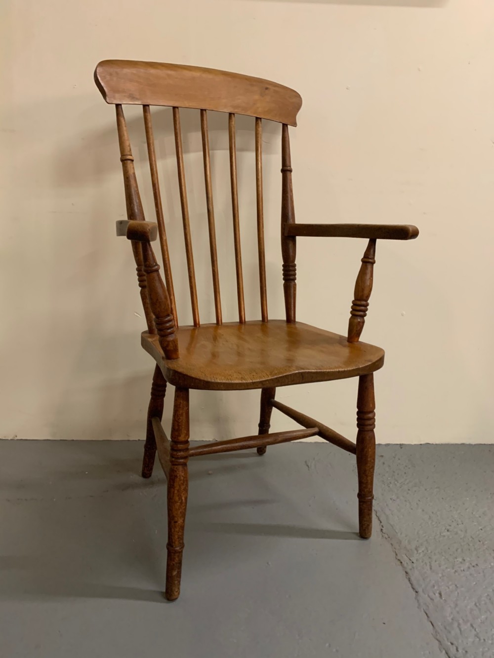 Ash and beech Windsor chair 