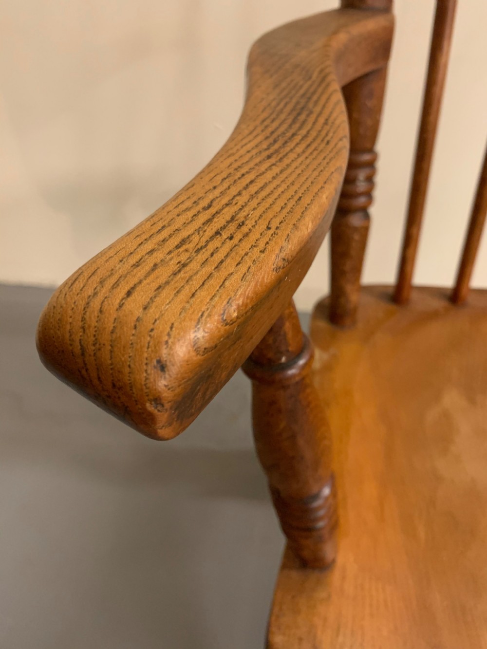 Ash and beech Windsor chair  View VIII