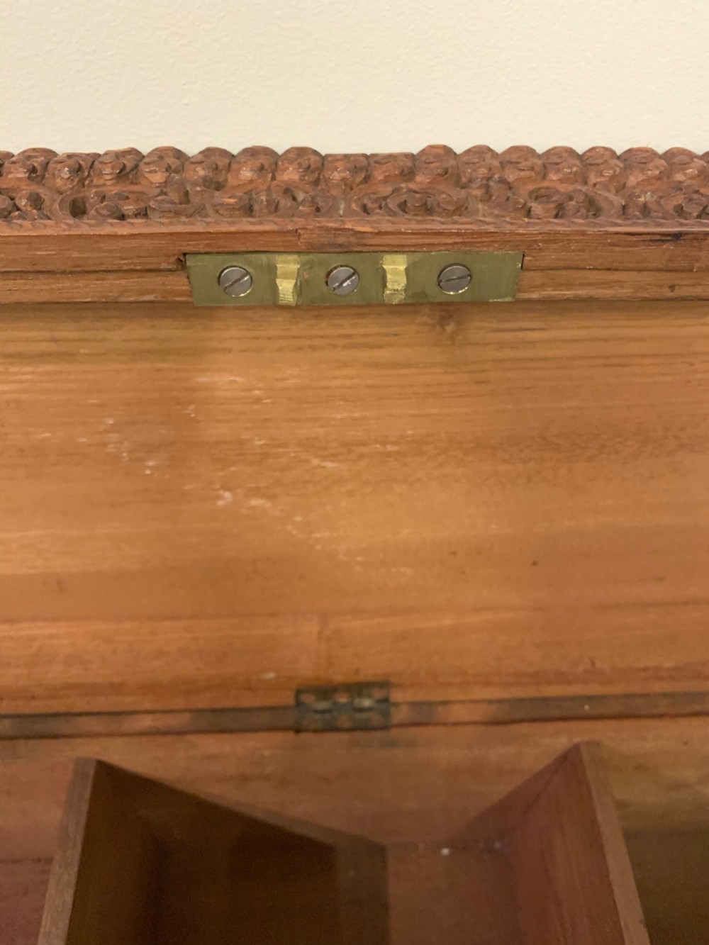 Good Anglo Indian carved box View XII