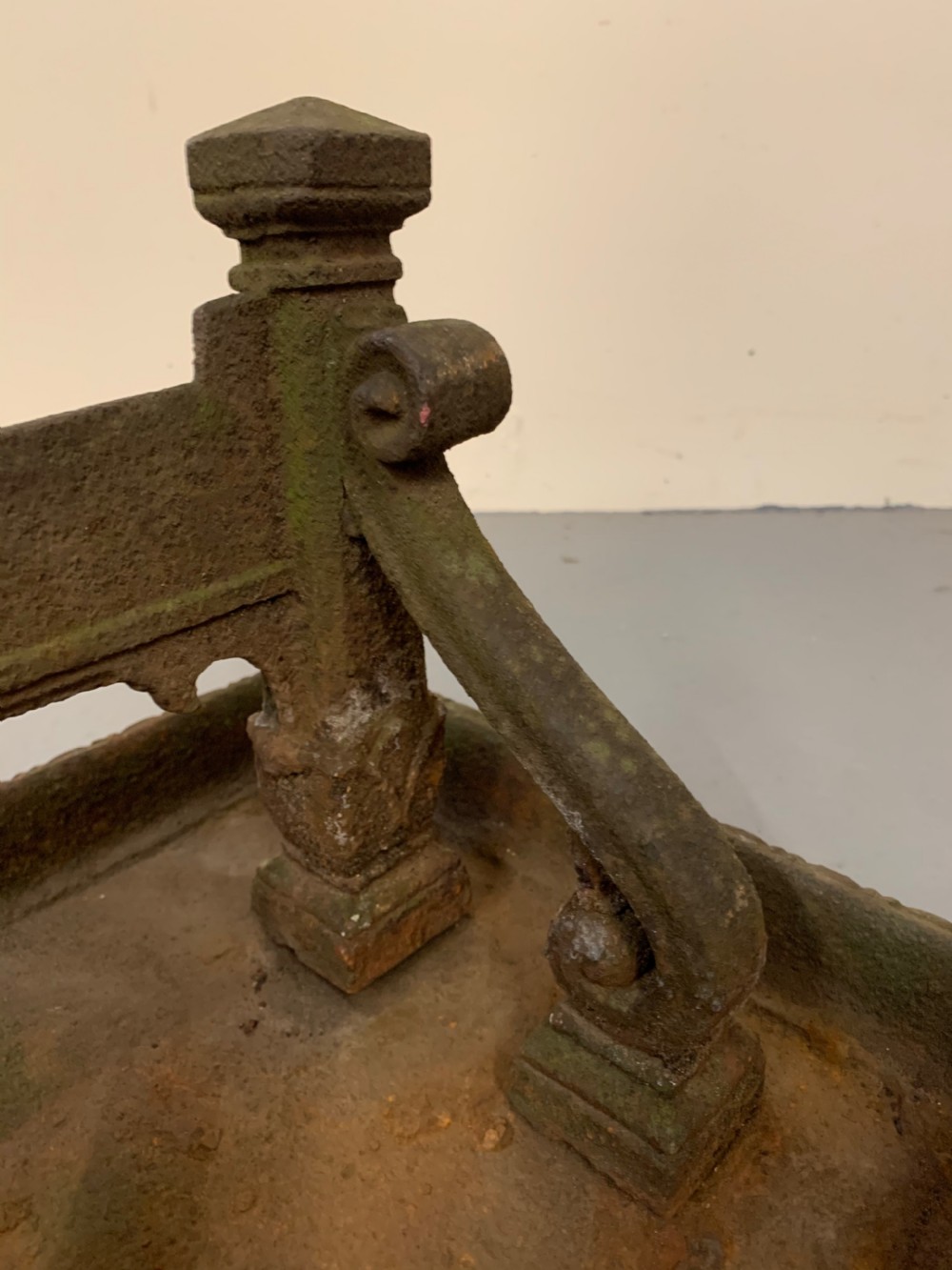 Large regency country house boot scraper  View II