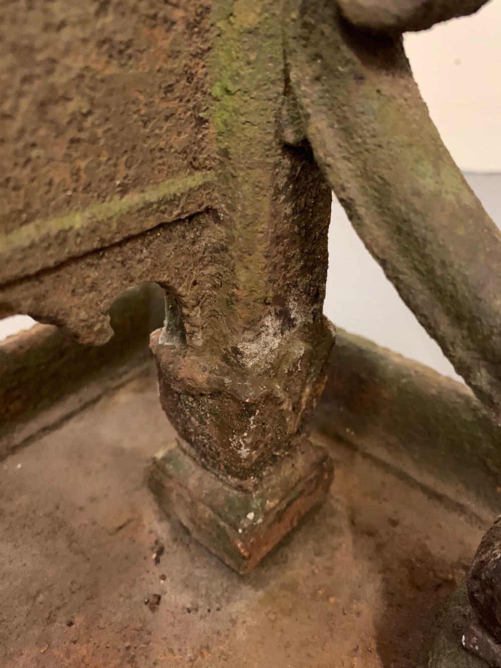 Large regency country house boot scraper  View III
