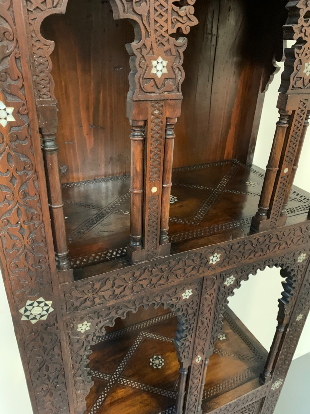 Good moorish display cabinet  View III