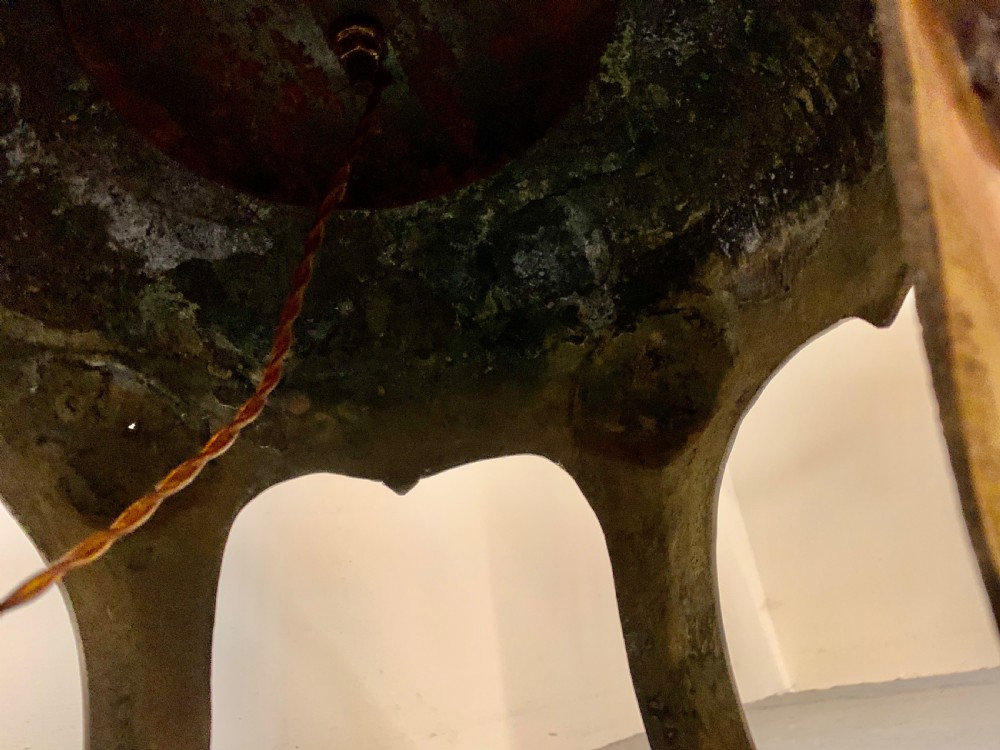 Gilded oriental standard lamp View VIII