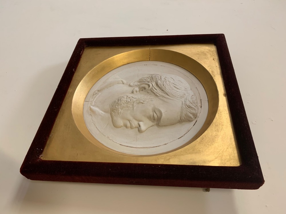 Framed plaster relief  View V