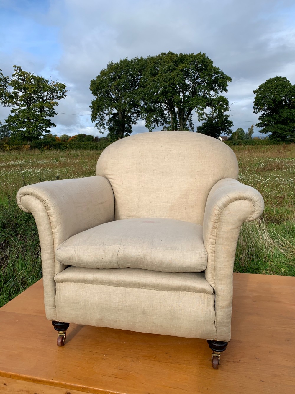 Good country house armchair  View IV