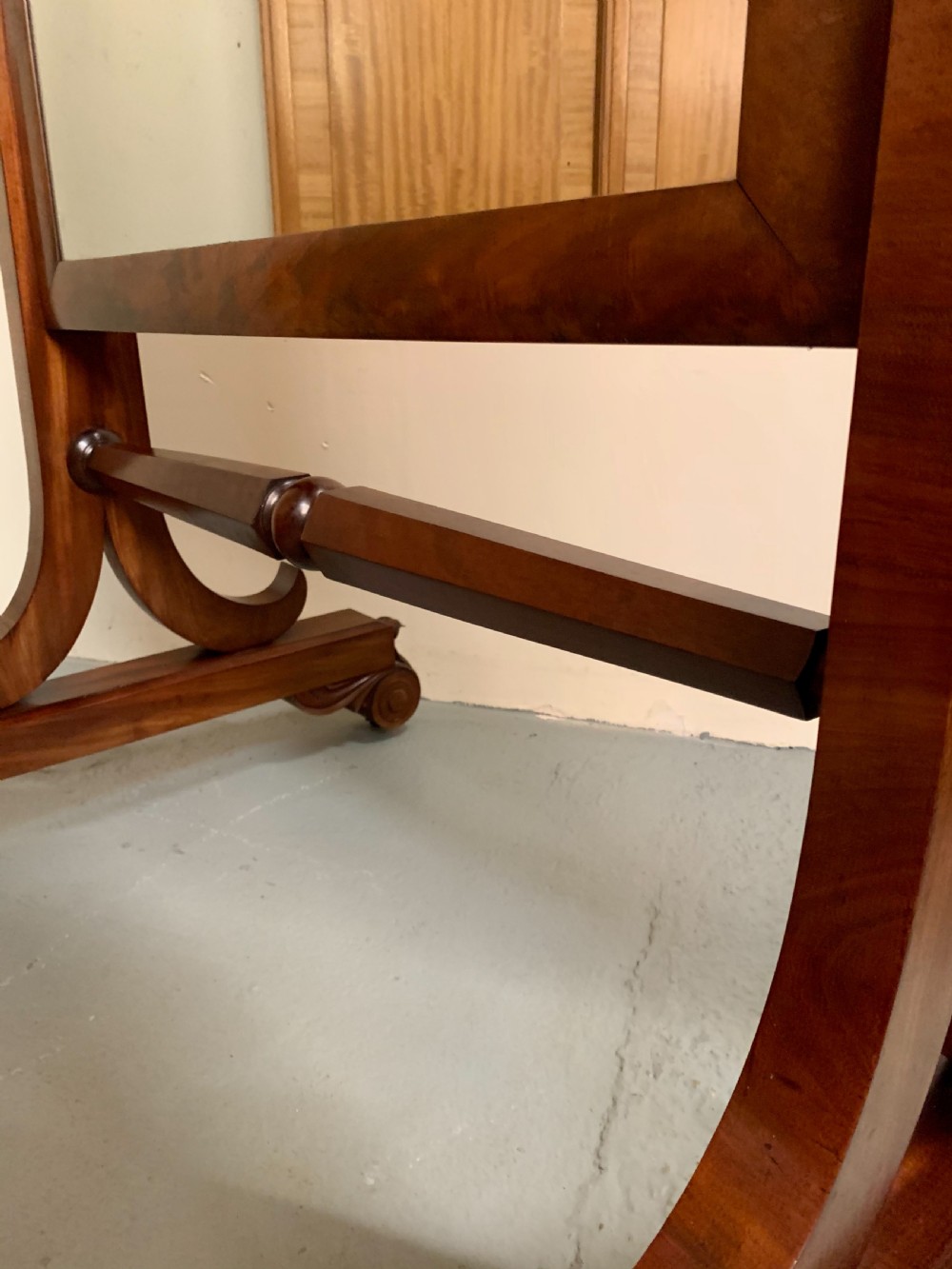 William IV cheval mirror  View VI