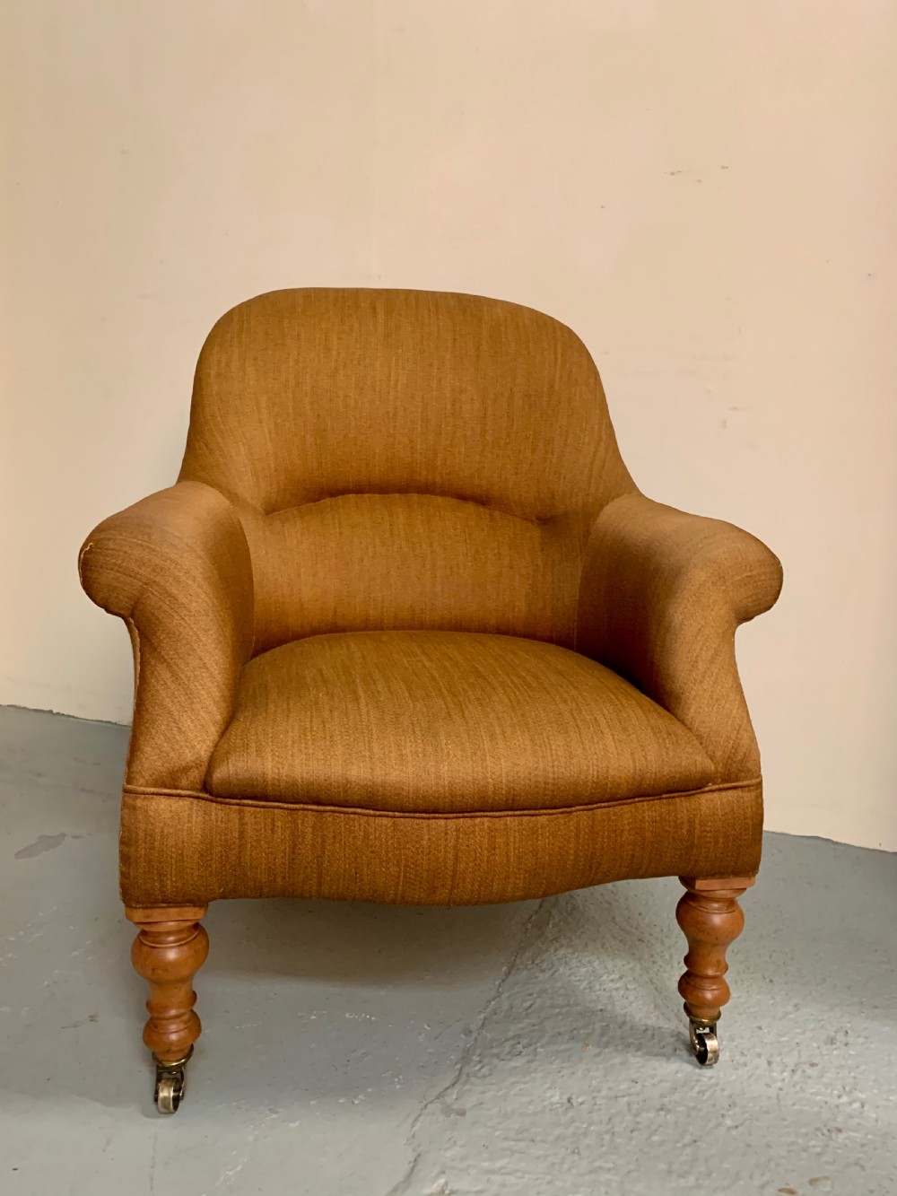Birch upholstered armchair  View VII
