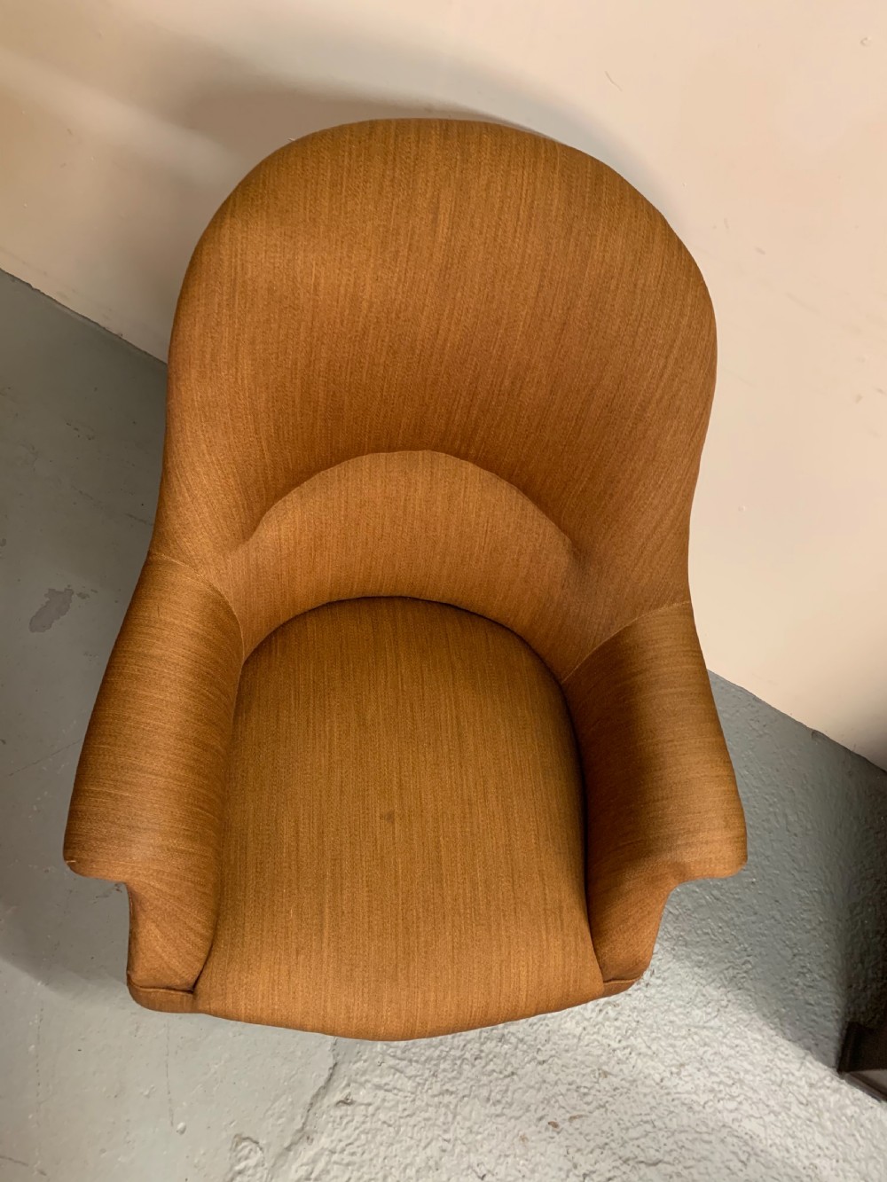 Birch upholstered armchair  View IX