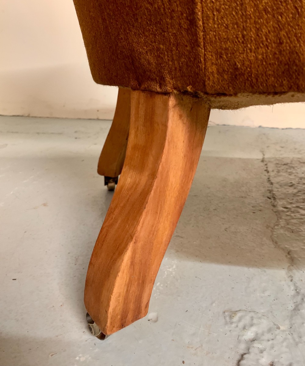 Birch upholstered armchair  View XII