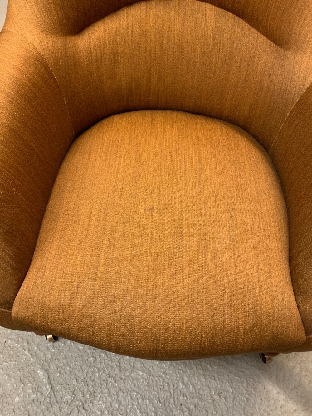 Birch upholstered armchair  View XIII