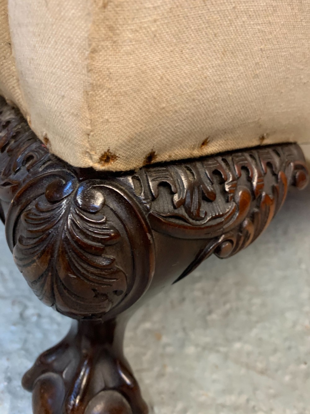 Pair country house armchairs  View III