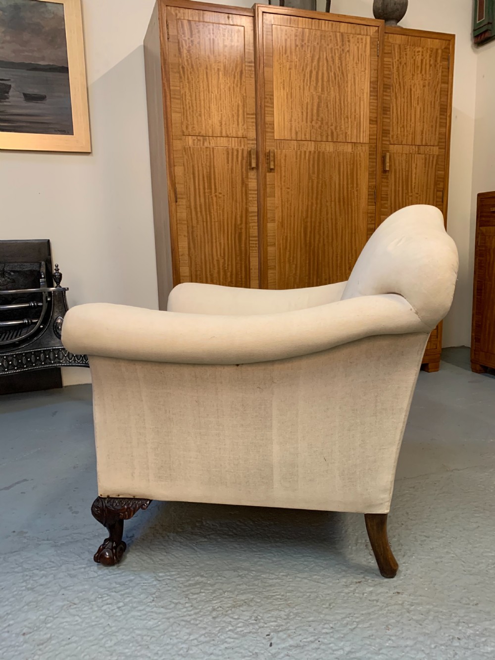 Pair country house armchairs  View VII