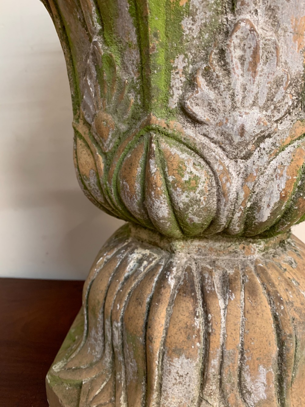 Scottish terracotta garden urn View VII