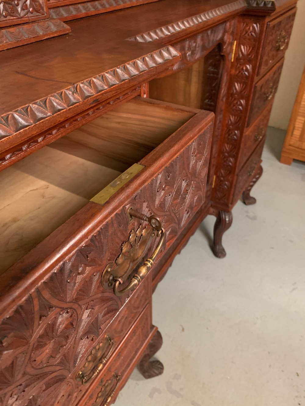 Anglo Indian display cabinet  View V