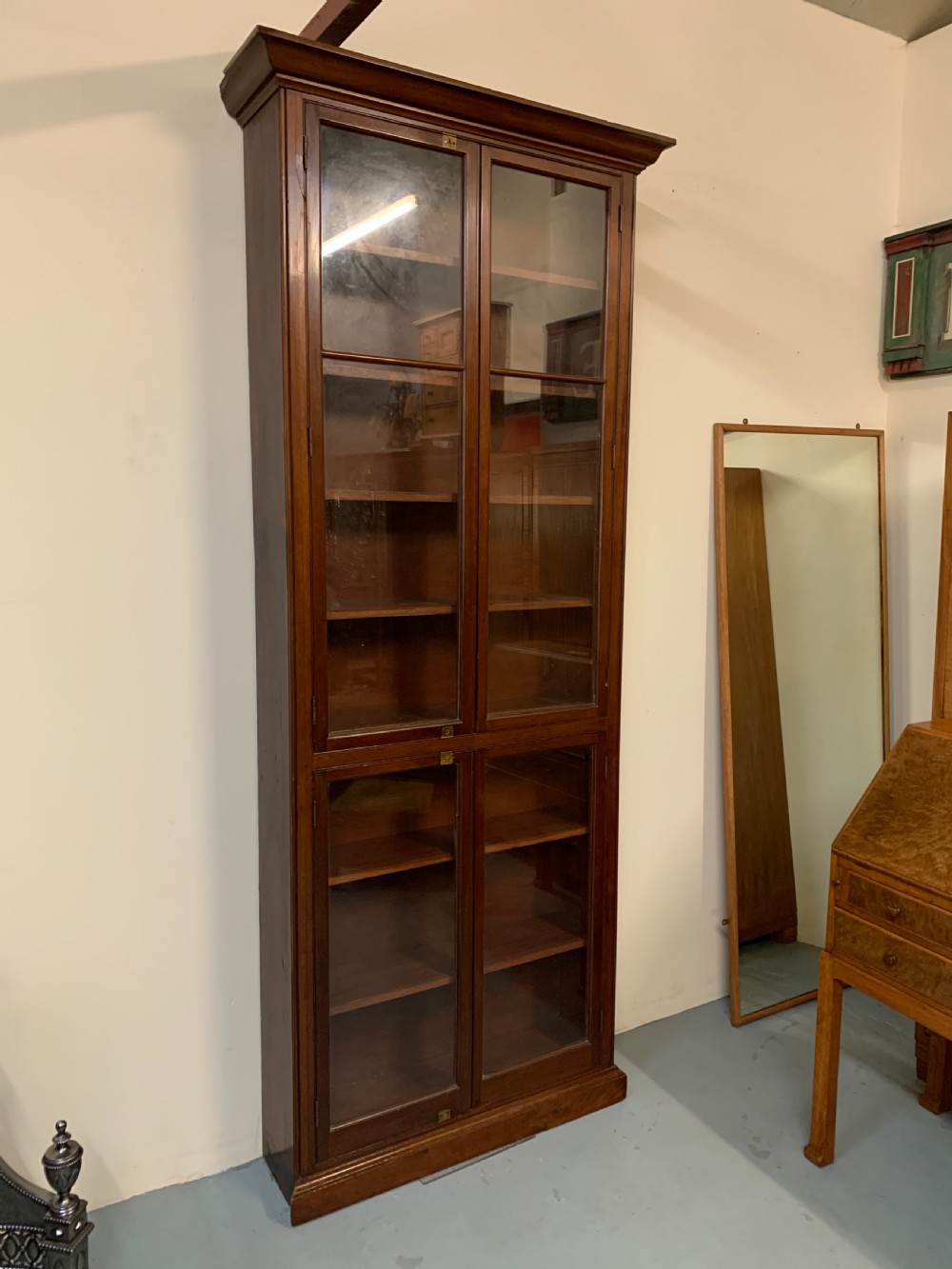 Tall slim retail display cabinet  View II