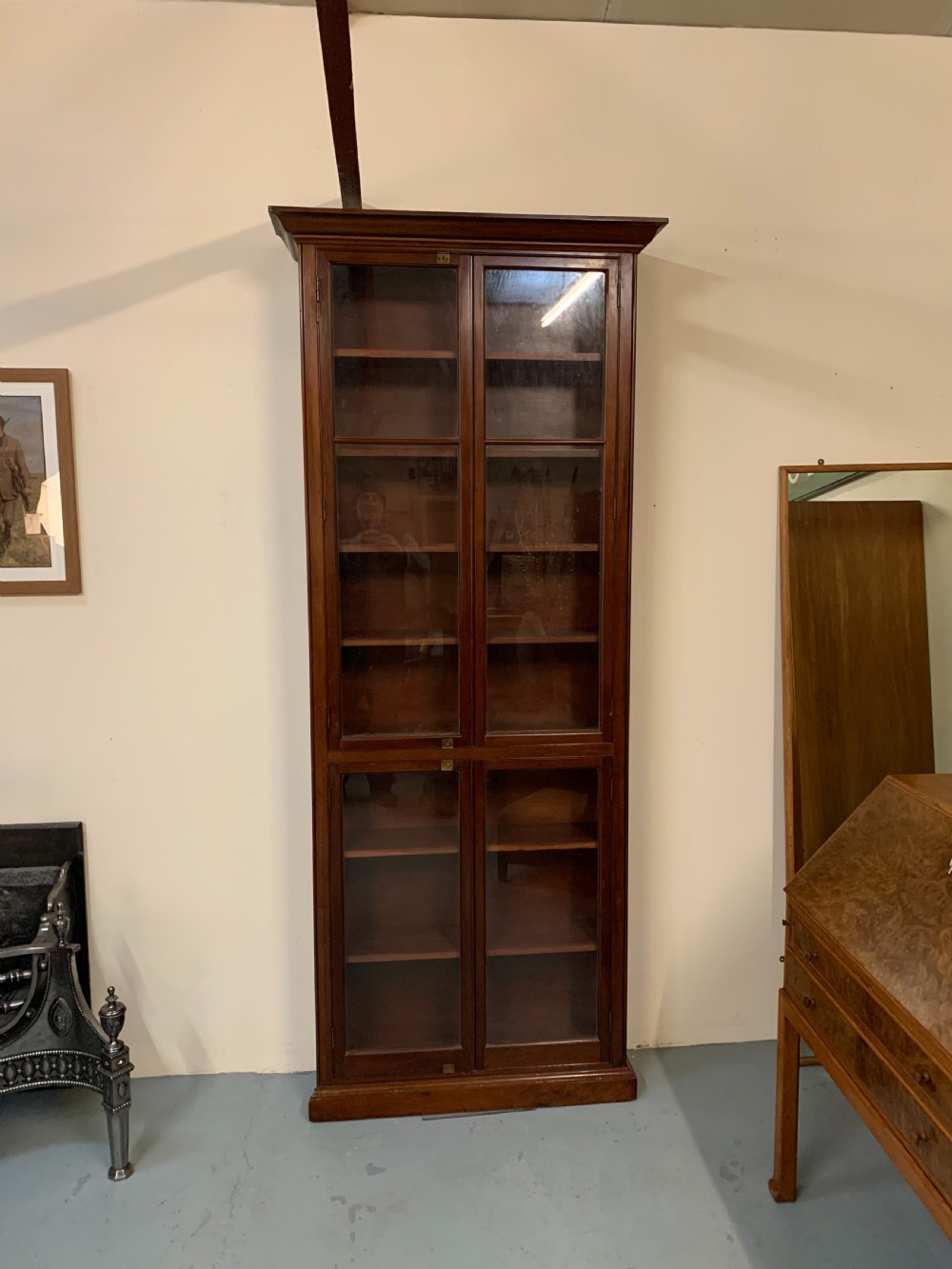 Tall slim retail display cabinet  View X