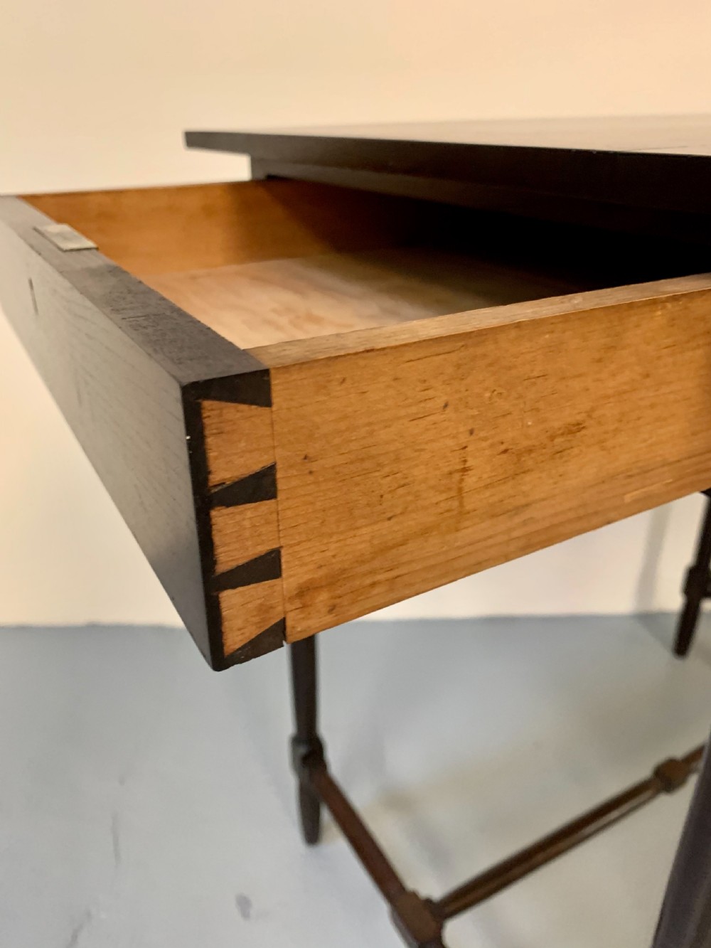 Rare Scottish laburnum side table View VII