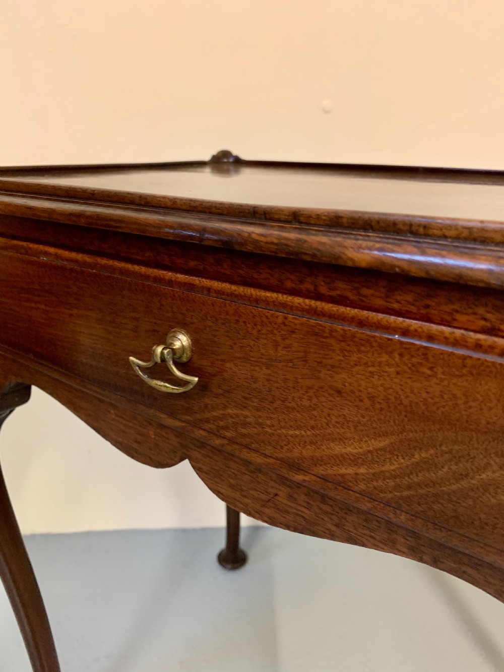 Mahogany lamp table View III