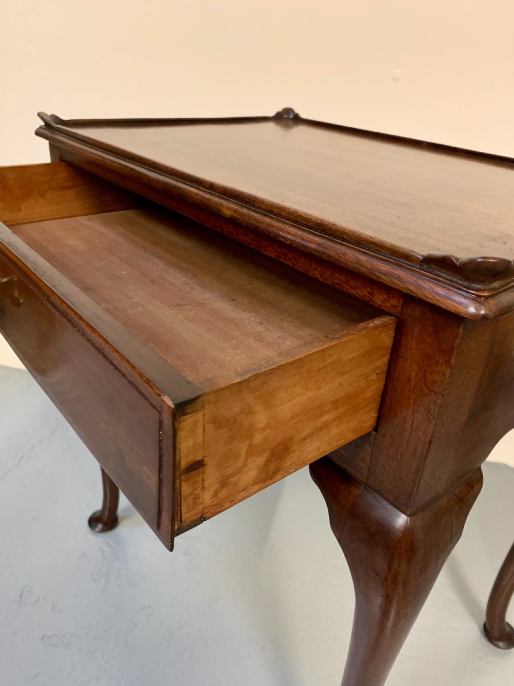 Mahogany lamp table View V
