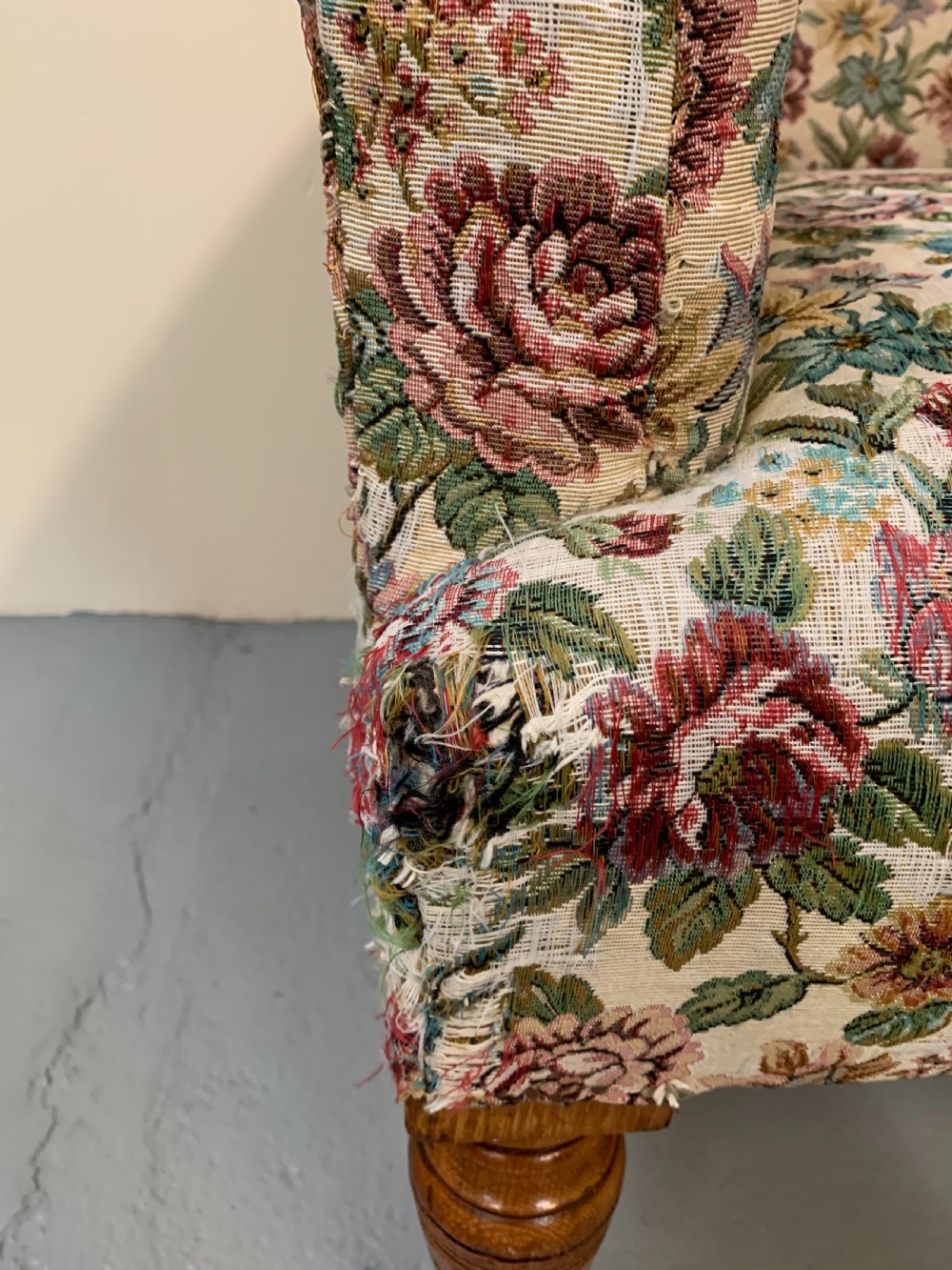 Oak armchair  View XI