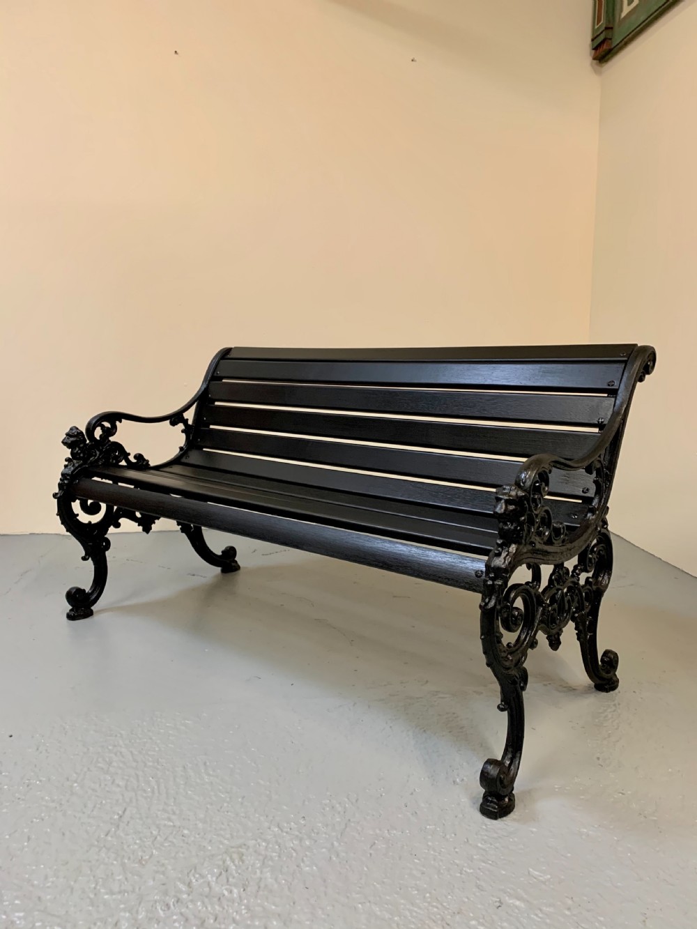 Rare Andrew McLaren garden bench View VI