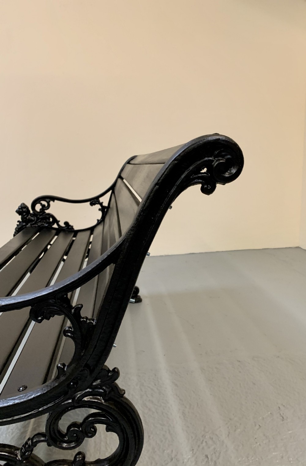 Rare Andrew McLaren garden bench View VIII